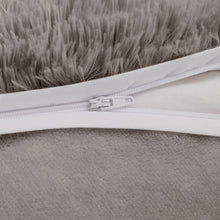 Load image into Gallery viewer, Malea Shaggy Fur Duvet Cover Set King ID12-1928 By Olliix
