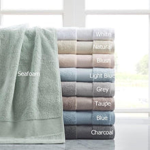 Load image into Gallery viewer, Madison Park Signature Turkish Cotton 6 Piece Bath Towel Set MPS73-454 By Olliix
