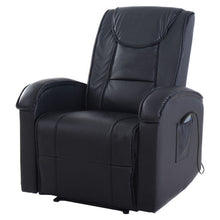 Load image into Gallery viewer, Ergonomic Massage Sofa Chair Electric Vibrating Recliner Lounge w/Control-Black
