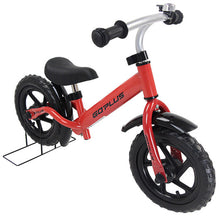 Load image into Gallery viewer, 12&quot; No-Pedal Adjustable Seat Bike Stand Kids Balance Bike-Red
