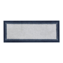 Load image into Gallery viewer, Madison Park Amherst 100% Cotton Tufted Bath Rug- Navy MP72-6206 By Olliix
