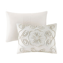 Load image into Gallery viewer, Violette 3 Piece Tufted Cotton Chenille Comforter Set King/Cal King MP10-7141 By Olliix
