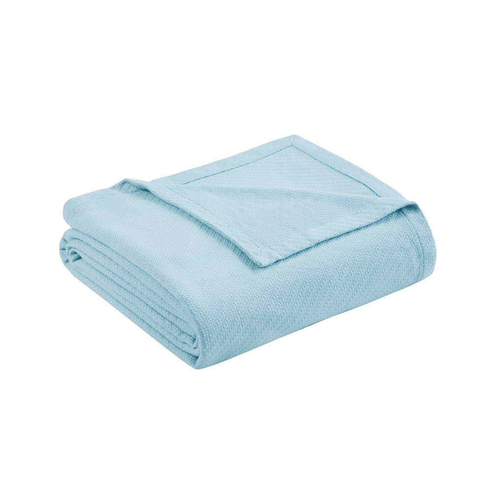 Madison Park Liquid Cotton Blanket -Twin BL51N-0608 By Olliix