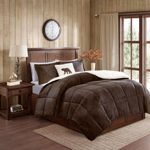 Load image into Gallery viewer, Alton Plush To Sherpa Down Alternative Comforter Set - Full/Queen WR10-2884
