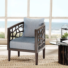 Load image into Gallery viewer, Ink Ivy Crackle Accent Chair FPF18-0414 By Olliix
