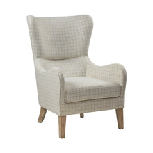 Load image into Gallery viewer, Madison Park Arianna Arianna Swoop Wing Chair- Linen MP100-0983 By Olliix
