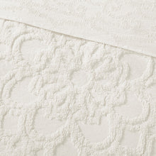 Load image into Gallery viewer, Laetitia Tufted Cotton Chenille Medallion Fringe Coverlet Set - King/Cal King MP13-5876
