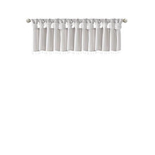 Load image into Gallery viewer, Madison Park Emilia Lightweight Faux Silk Valance With Beads MP41-6330 By Olliix
