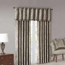 Load image into Gallery viewer, Madison Park Aubrey Jacquard Window Valance -50X18&quot; MP41-1456 By Olliix
