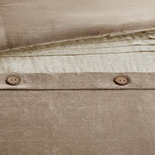 Load image into Gallery viewer, Madison Park Boone 7 Piece Faux Suede Comforter Set MP10-6435 By Olliix
