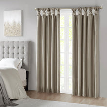 Load image into Gallery viewer, Emilia Twist Tab Window Curtain Collection MP40-7408 By Olliix
