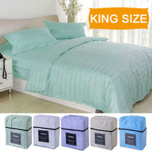 Load image into Gallery viewer, 1800 Count 4 Piece Bed Sheet Set Deep Pocket 5 Color Available King Size New-Light Blue

