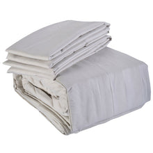 Load image into Gallery viewer, 1800 Count 4 Piece Bed Sheet Set Deep Pocket 5 Color Available King Size New-Light Blue
