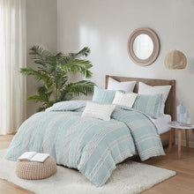 Load image into Gallery viewer, Olliix Kara 100% Cotton Jacquard Comforter Set By INK+IVY II10-1104
