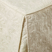 Load image into Gallery viewer, Madison Park Quebec 100% Polyester Fitted Bedspread - King - Cream MP13-6477 By Olliix
