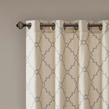 Load image into Gallery viewer, Madison Park Fretwork Print Window Curtain -63" Panel MP40-1279 By Olliix
