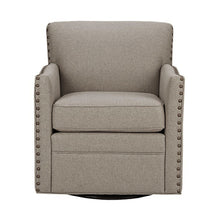 Load image into Gallery viewer, Madison Park Devrim Herringbone Texture Swivel Chair MP103-0238 By Olliix
