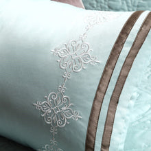 Load image into Gallery viewer, Madison Park Juliana 9 Piece Charmeuse Comforter Set -Queen MP10-458 By Olliix
