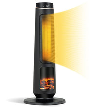 Load image into Gallery viewer, 1500W PTC Fast Heating Space Heater for Indoor Use-Black
