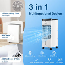 Load image into Gallery viewer, 3-in-1 Evaporative Air Cooler with 4 Modes-White
