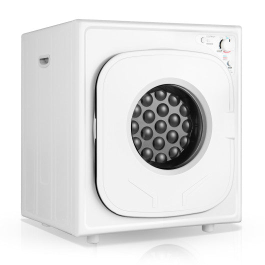 1500W Compact Laundry Dryer with Touch Panel-White