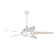 Load image into Gallery viewer, 52 Inch Ceiling Fan with Lights and 3 Lighting Colors-White
