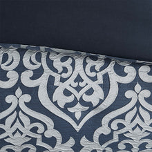 Load image into Gallery viewer, Madison Park Odette 100% Polyester Jacquard 8Pcs Comforter Set MP10-6838 By Olliix
