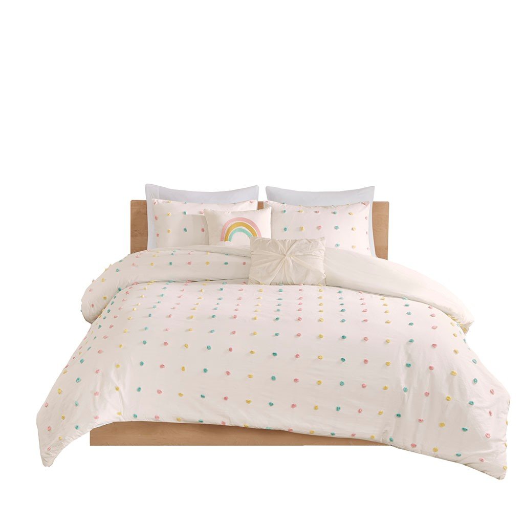 Olliix Callie 100% Cotton Jacquard Duvet Cover Set By Urban Habitat Kids UHK12-0138
