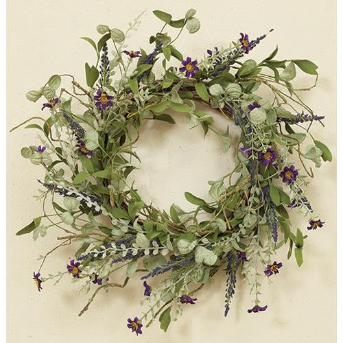 Lavender Herbs Wreath 24