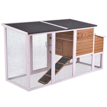 Load image into Gallery viewer, 75&quot; Large Deluxe Wooden Chicken Coop
