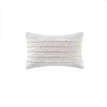 Load image into Gallery viewer, Olliix Daria 100% Cotton Oblong Pillow With Tassels By INK+IVY II30-1086
