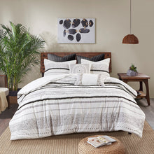 Load image into Gallery viewer, Nea Cotton Printed Comforter Set With Trims - Full/Queen II10-1130 By Olliix
