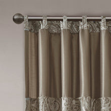 Load image into Gallery viewer, Madison Park Aubrey Jacquard Panel Pair -84" Panel WIN40-091 By Olliix
