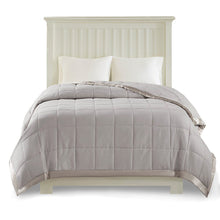Load image into Gallery viewer, Microfiber Down Alternative Blanket W/ 3M Scotchgard -Full/Queen MP51-1534 By Olliix

