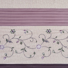 Load image into Gallery viewer, Faux Silk Embroidered Floral Shower Curtain -72X72&quot; MP70-3453 By Olliix
