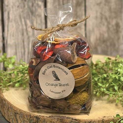 Orange Burst Bowl Filler 6oz (Pack of 4)