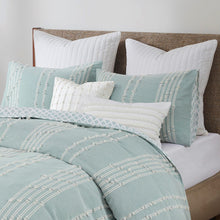 Load image into Gallery viewer, Olliix Kara 100% Cotton Jacquard Duvet Cover Set By INK+IVY II12-1107
