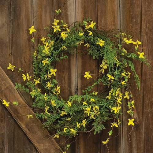 Forsythia Wreath 22