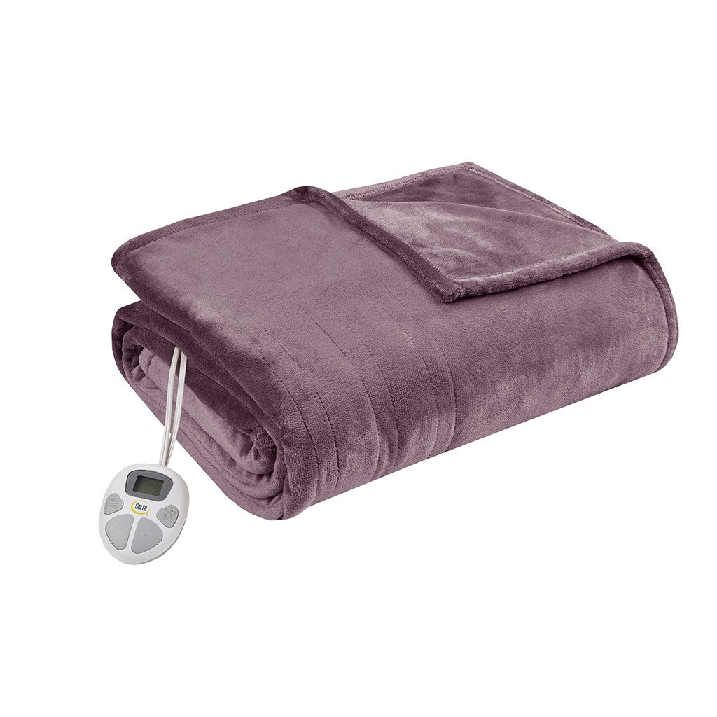 Plush Heated Blanket - Full ST54-0091 By Olliix