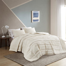 Load image into Gallery viewer, Urban Habitat Mercer 100% Cotton Coverlet Set - Full/Queen - Ivory UH13-2321 By Olliix
