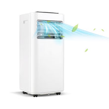 Load image into Gallery viewer, 10000 BTU Portable Air Conditioner with Sleep Mode-White
