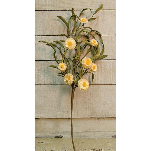 Country Carnation Spray - Ivory  (Pack of 4)
