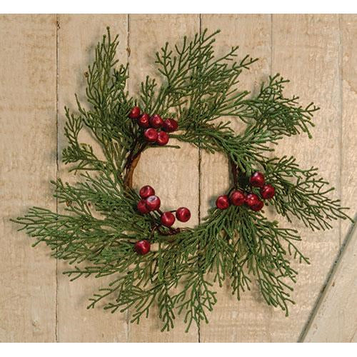 Cedar Ring w/Berries 3.5