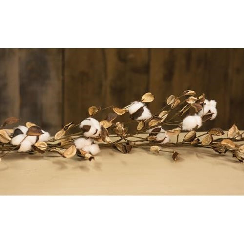 Cotton Garland w/Shells 4ft