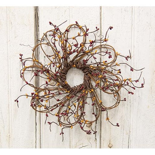 Flower Shaped Pip Wreath 12