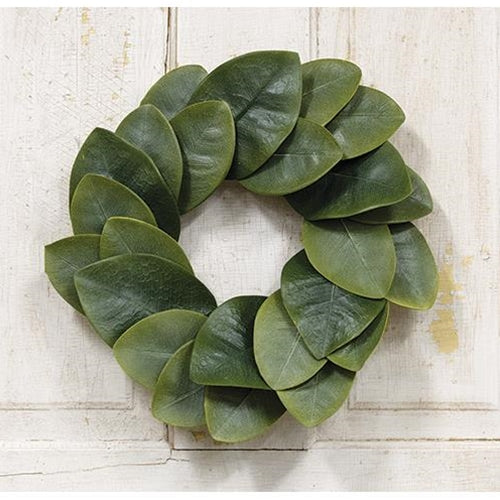 Williamsburg Magnolia Leaves Wreath 15