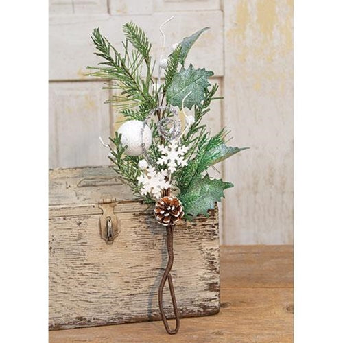 White Christmas Spray 26