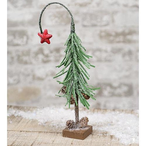Snowy Shooting Star Mini Tree 12