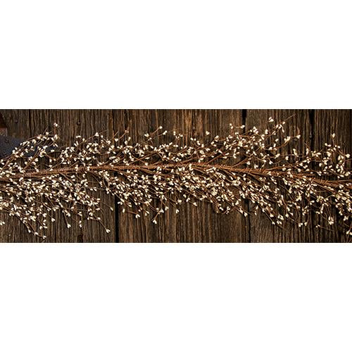 Ivory Pip Garland 4 ft.