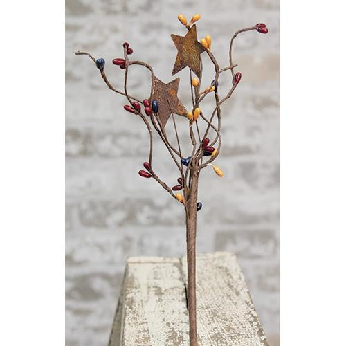 Colonial Pip & Star Pick 12